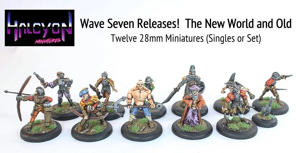 Halcyon Miniatures Set Seven released!