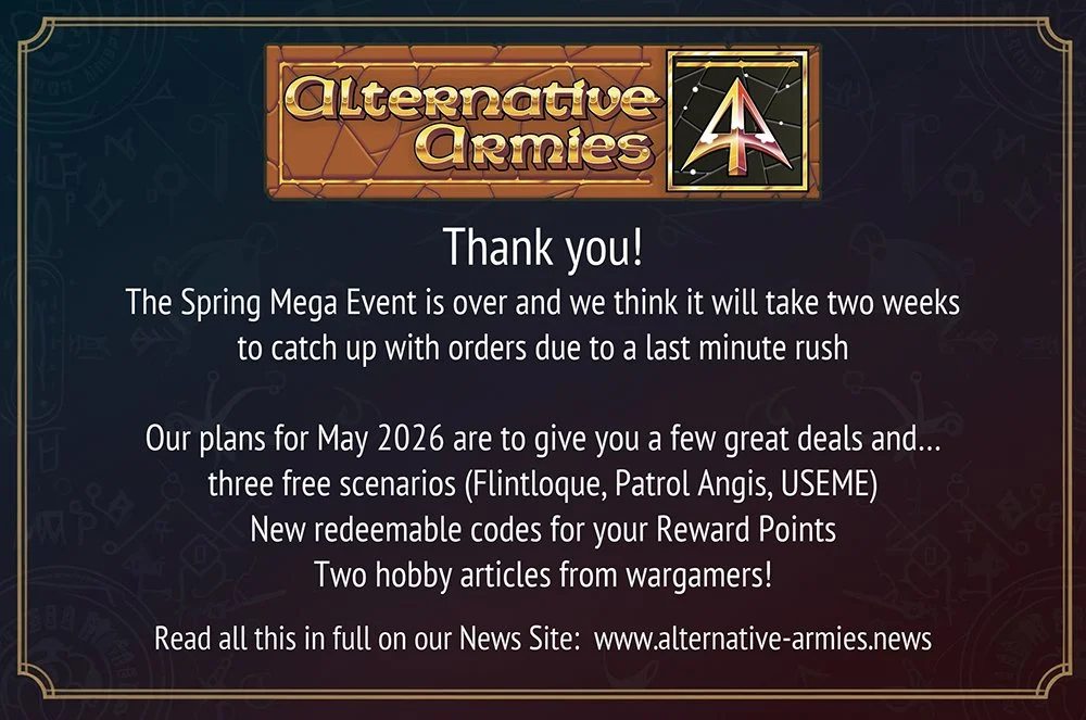 Thank you and what is to come in May 2026?