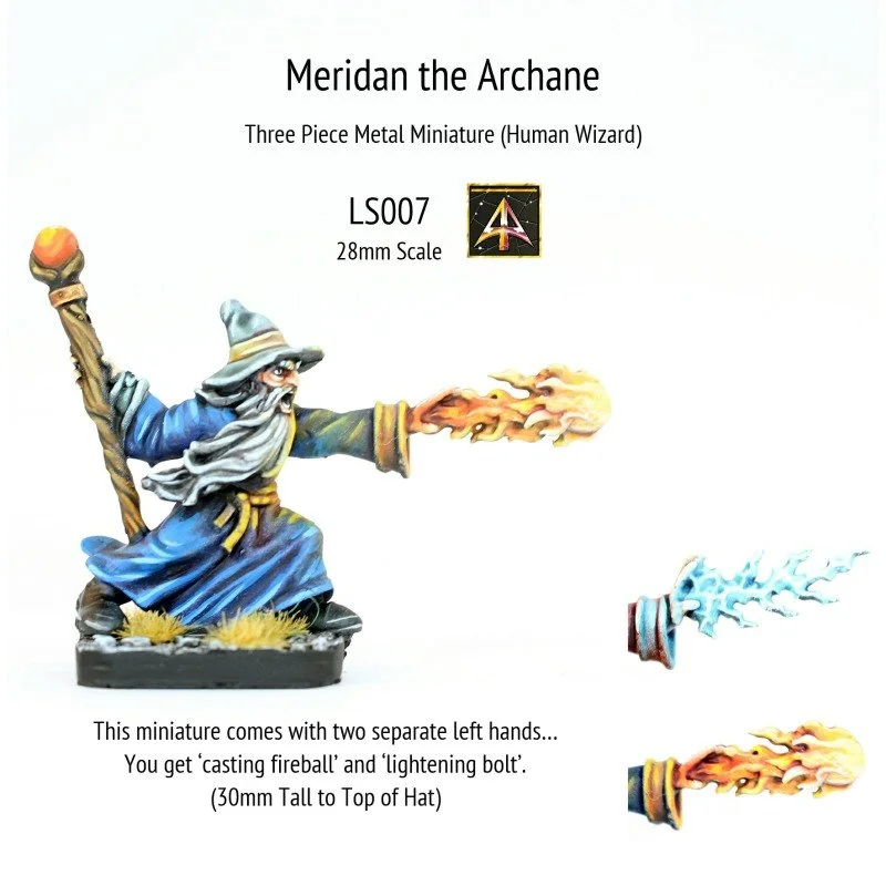 Meridan the Archane 7th Loyalty Reward Miniature