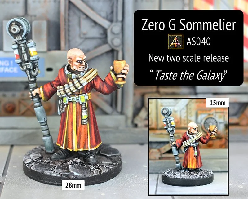 Zero G Sommelier new in 28mm and 15mm