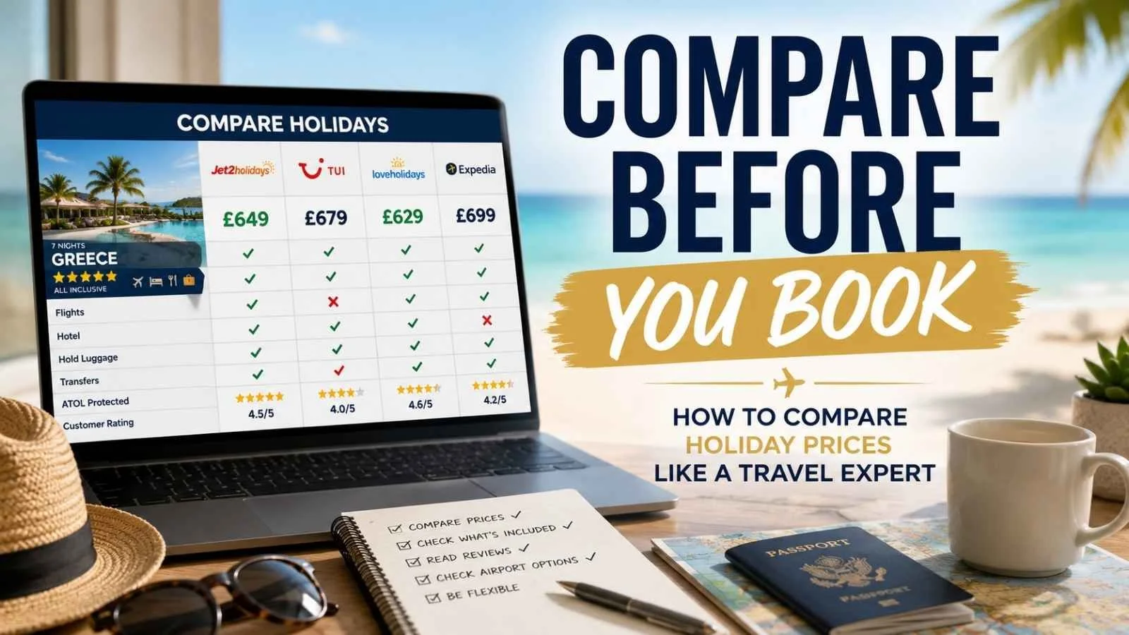 Compare Holiday Prices Like a Travel Expert