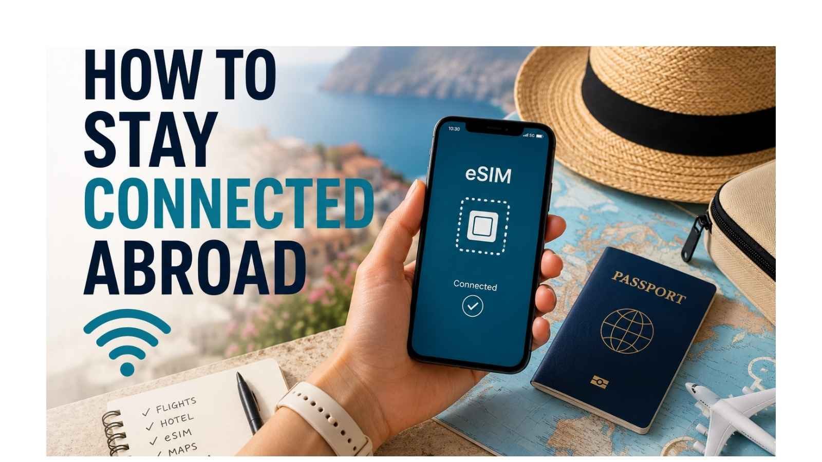 How To Stay Connected Abroad 