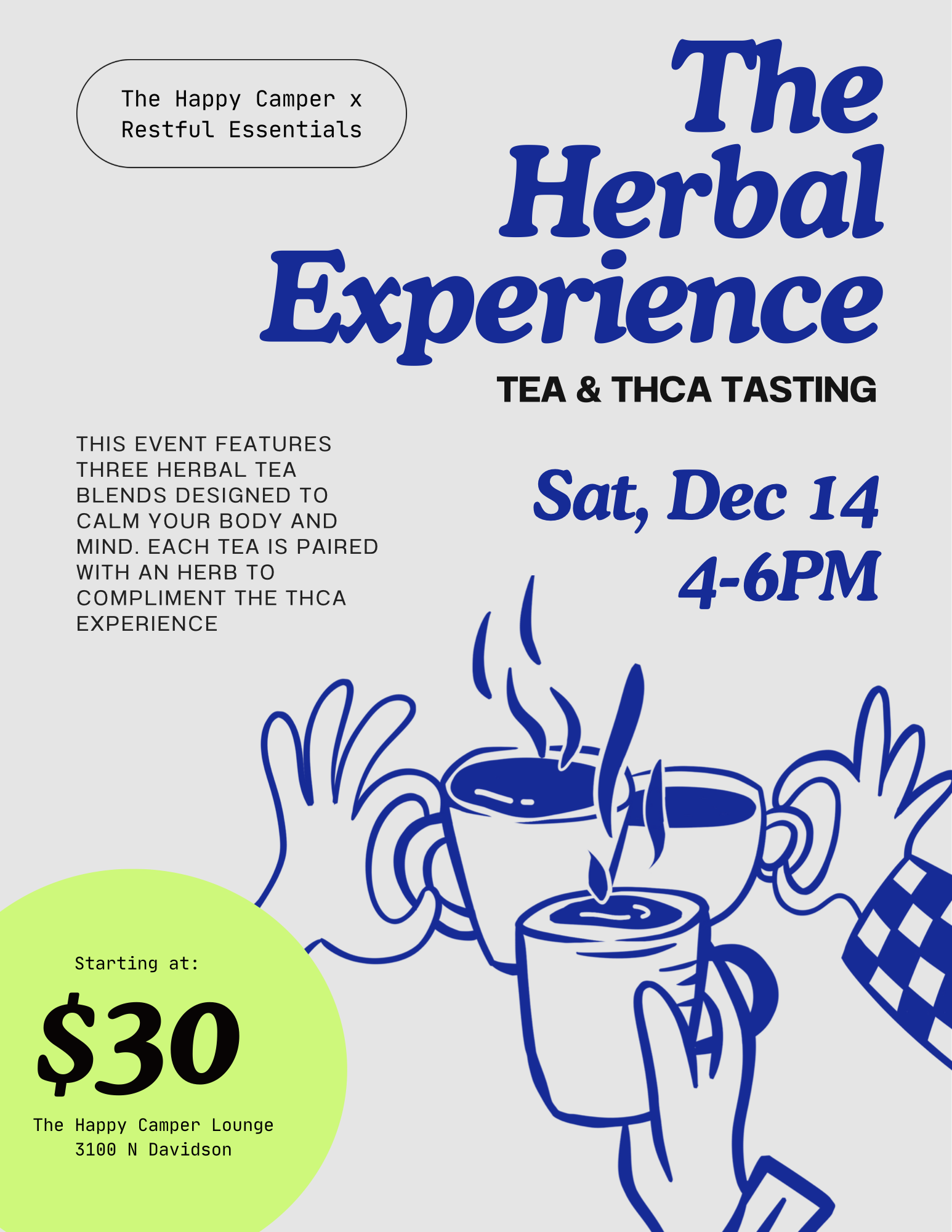 Herbal Experience: Tea & THCa Experience