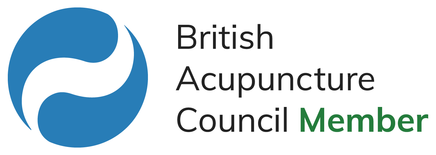 British Acupuncture Council member logo for registered, safe and clean acupuncturist