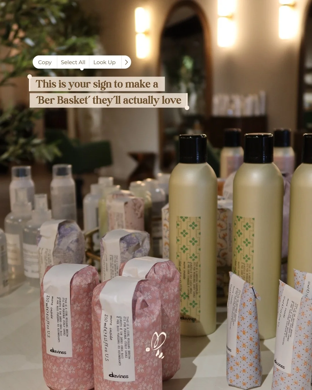 Ber Basket season, but make it elevated 🧴🤍

Stop in and grab your favorites while styling products are 50% off through Dec 6! It&rsquo;s the perfect chance to stock up and slip a little luxury into the baskets you&rsquo;re gifting.

And you already