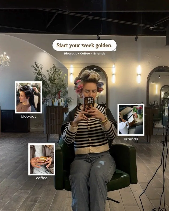 There&rsquo;s just something about a fresh blowout that makes everything feel easier &mdash; the to-do list, the grocery run, the Monday reset. You don&rsquo;t need a special occasion. You are the occasion. 🤍

Canton girls, this is your sign to book