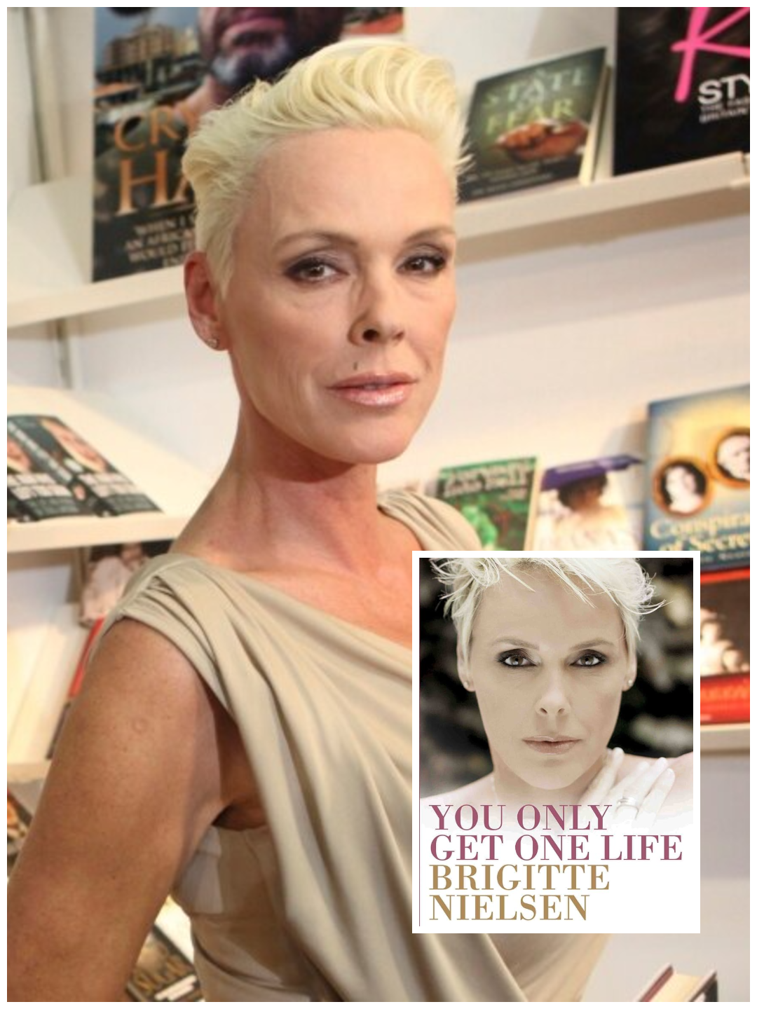 We secured the publishing deal for actress Brigitte Nielsen’s autobiography and managed the accompanying promotional tour.
