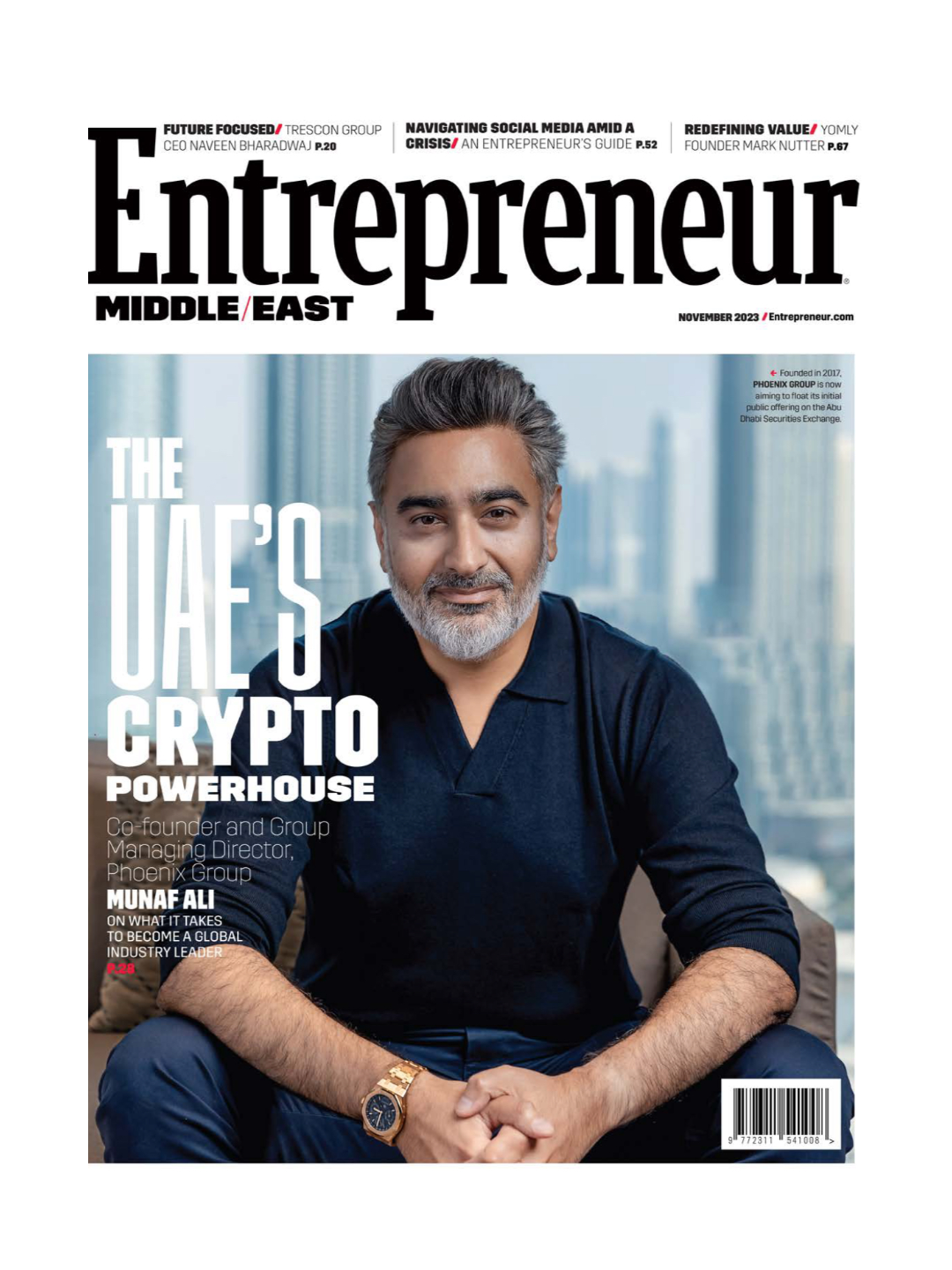 Get Featured in Entrepreneur, Middle East