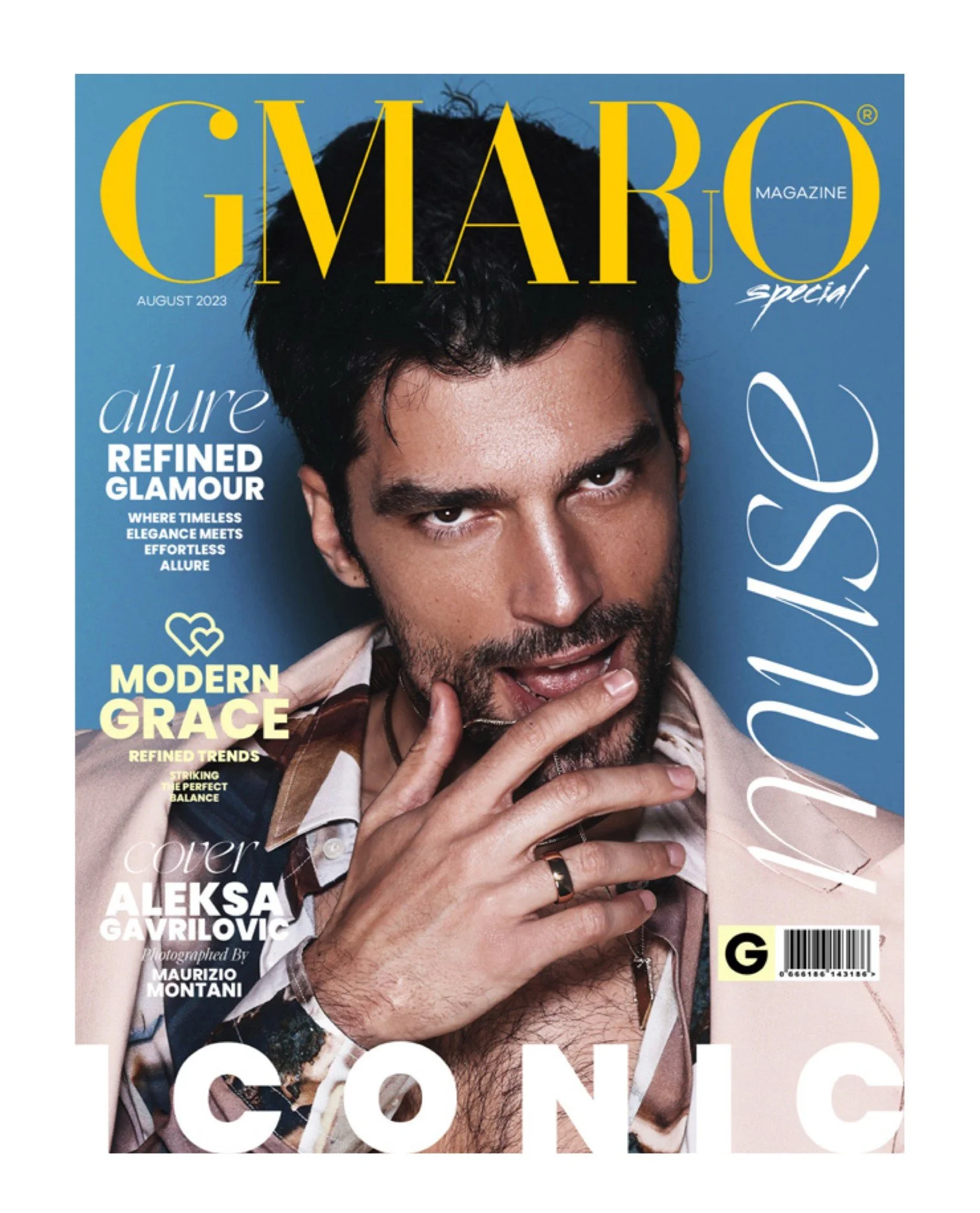 Star on the cover of GMARO magazine, USA - (Print Edition)