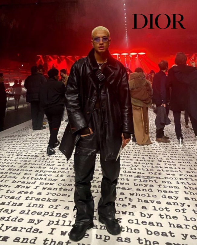 We booked fashion influencer and model Nathan Hopkinson for a Dior runway show and social media campaign.