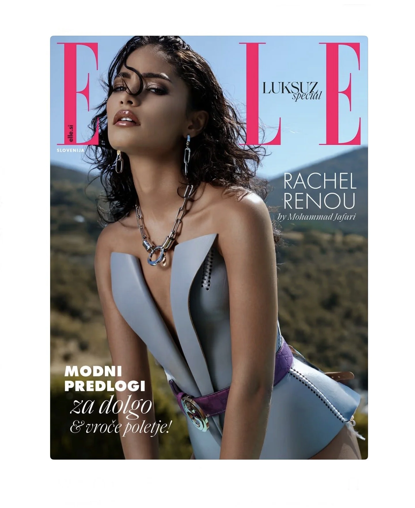 Star on the Cover of ELLE magazine, Slovenia