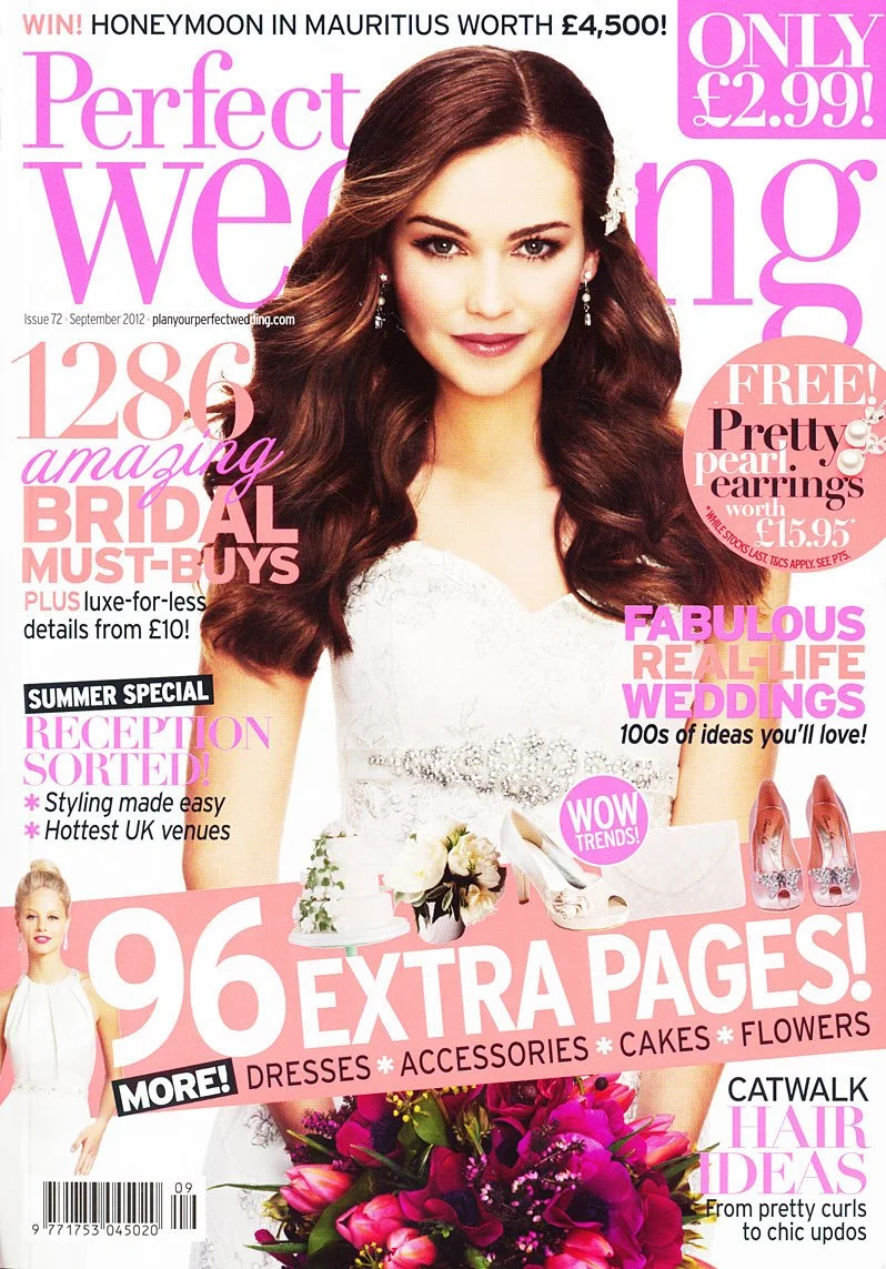 Wedding dress company Froufrou Bride for Perfect Wedding magazine