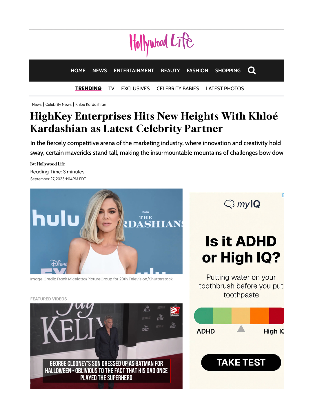 Get Featured on Hollywood Life - USA