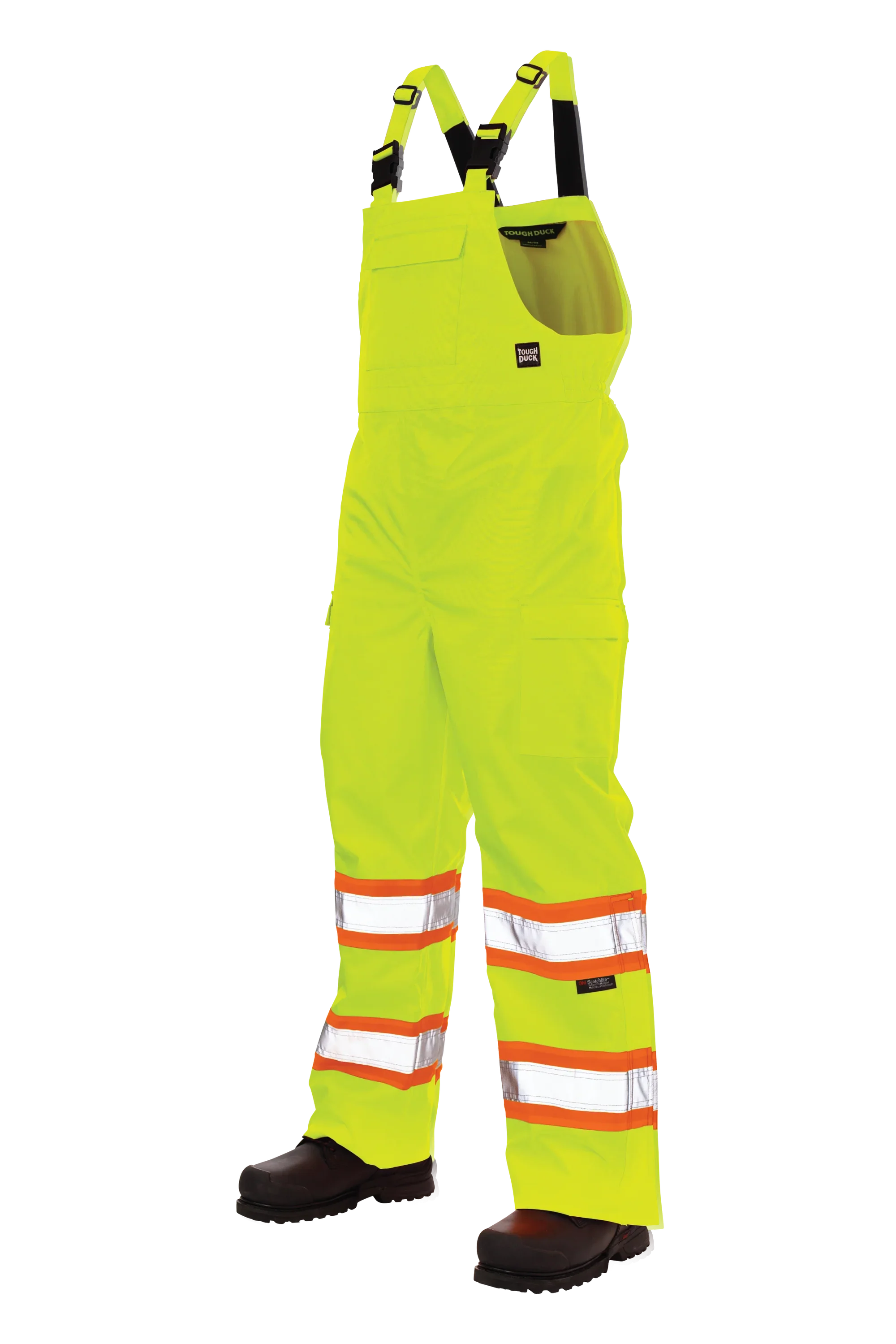 SB04 - Ripstop Unlined Safety Rain Bib Overall OTT