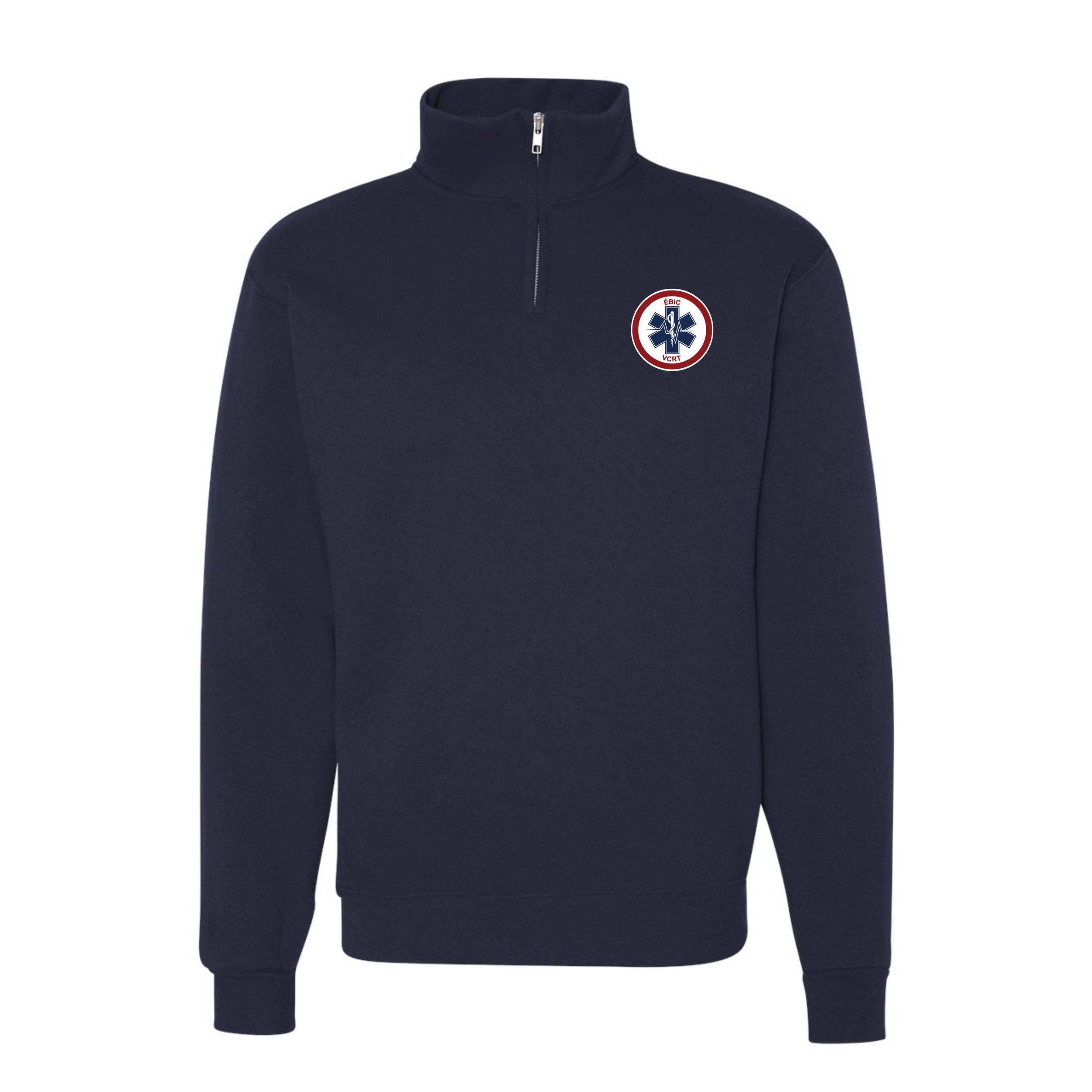 Unisex Nublend® Cadet Collar Quarter-Zip Sweatshirt - 995MR EBIC