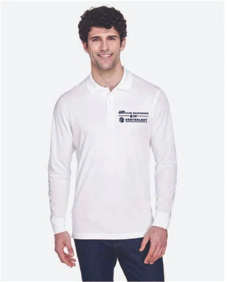 Allen Maintenance White Polo