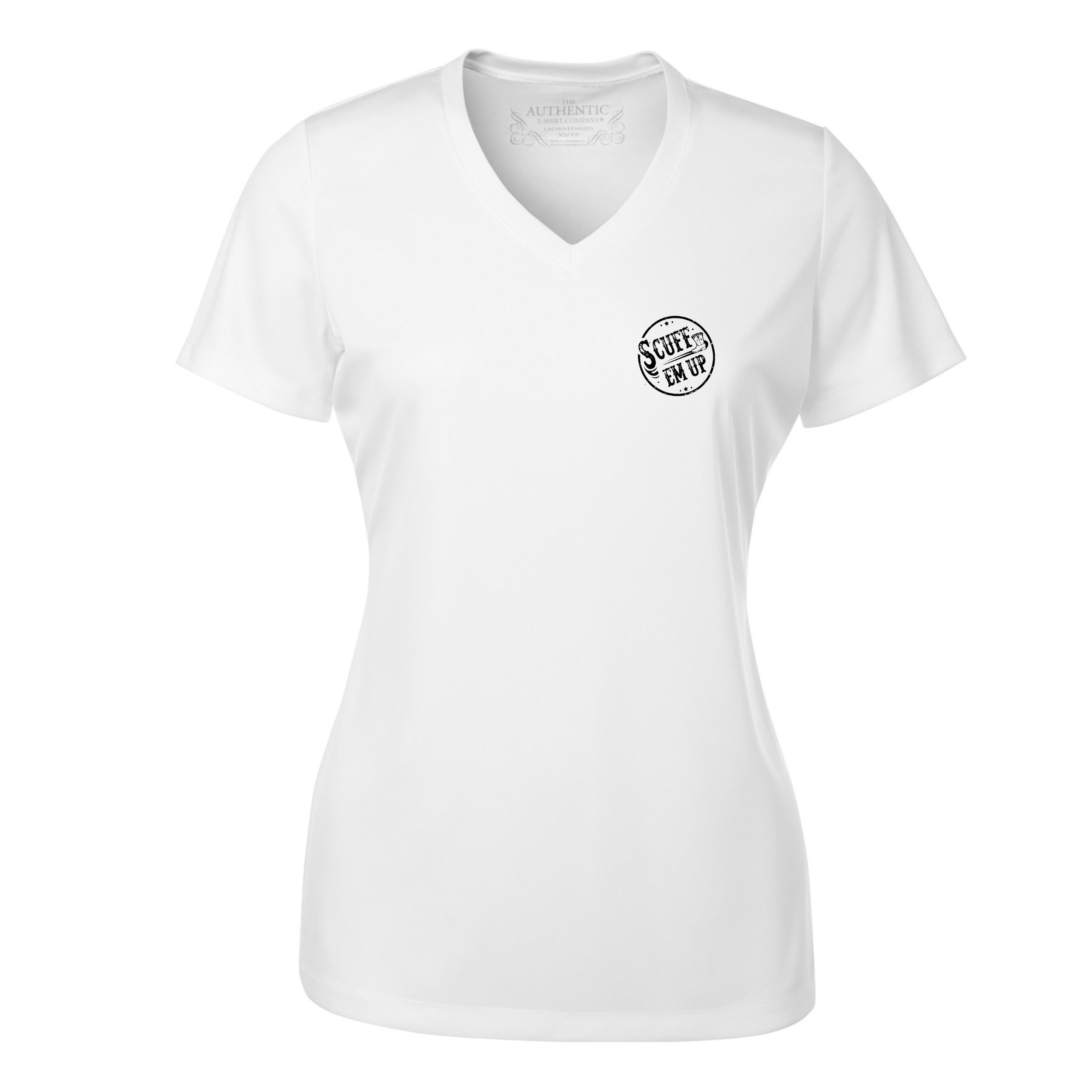 ATC™ PRO TEAM SHORT SLEEVE V-NECK LADIES' TEE. L3520 Scuff Em