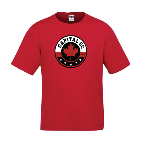 Coast Men's Capital SC Crest Printed Performance T-Shirt