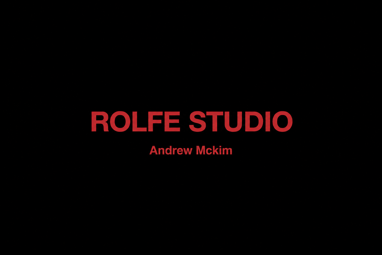 ROLFE STUDIO