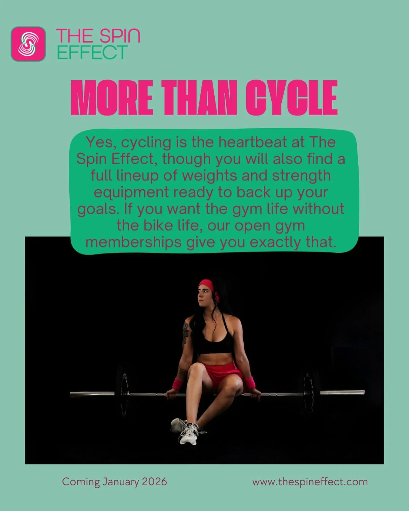 Cardio that excites you, strength that changes you. Cycle + full gym access means you never have to choose between sweat and strength. 
Be sure to join our waitlist so you stay in the know! 

#gym #cycle #studio #thespineffect