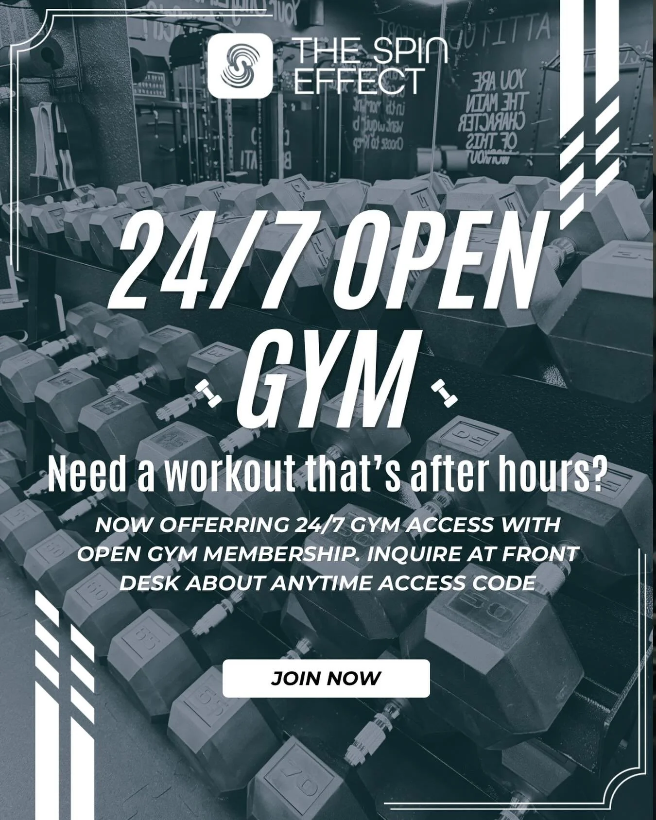 Did you know we also offer a fully equipped open gym space? ✨
Open Gym includes machines, dumbbells, and a full selection of free weights so you can train exactly how you want, on your own schedule. We are a small, positive community environment with