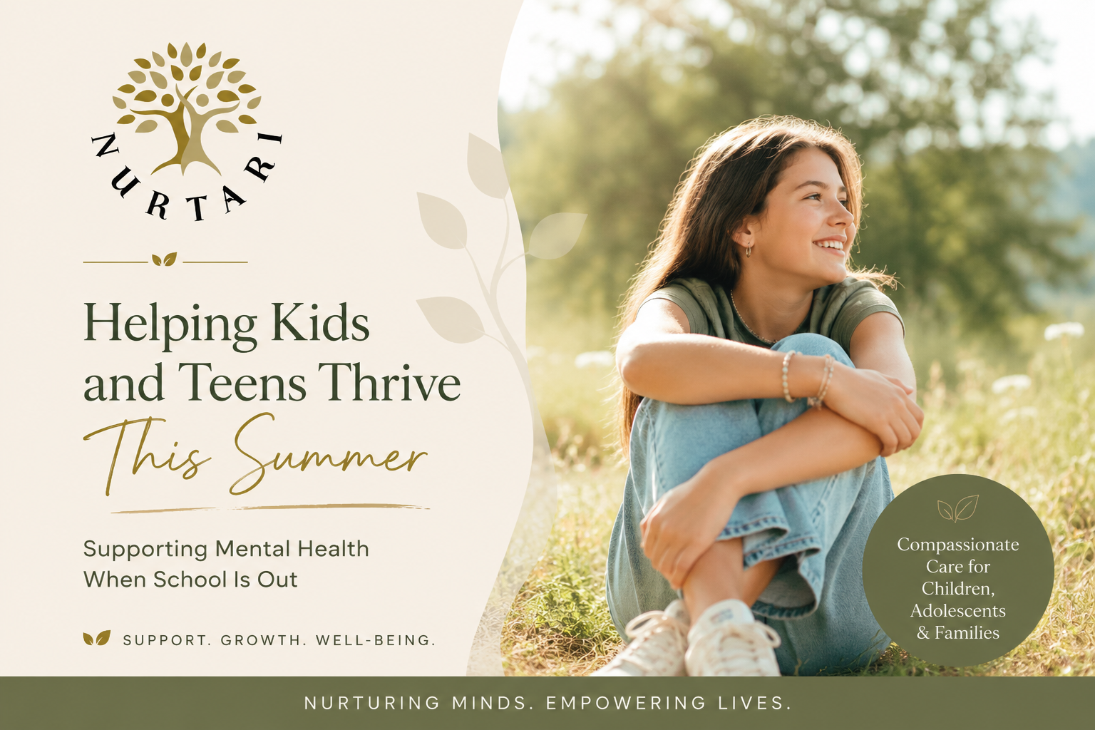 Helping Kids and Teens Thrive This Summer: Supporting Mental Health When School Is Out