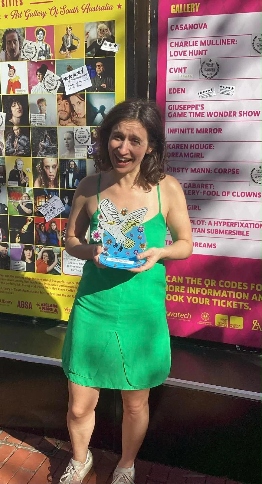 Love Hunt wins Adelaide Fringe Best Comedy Award!