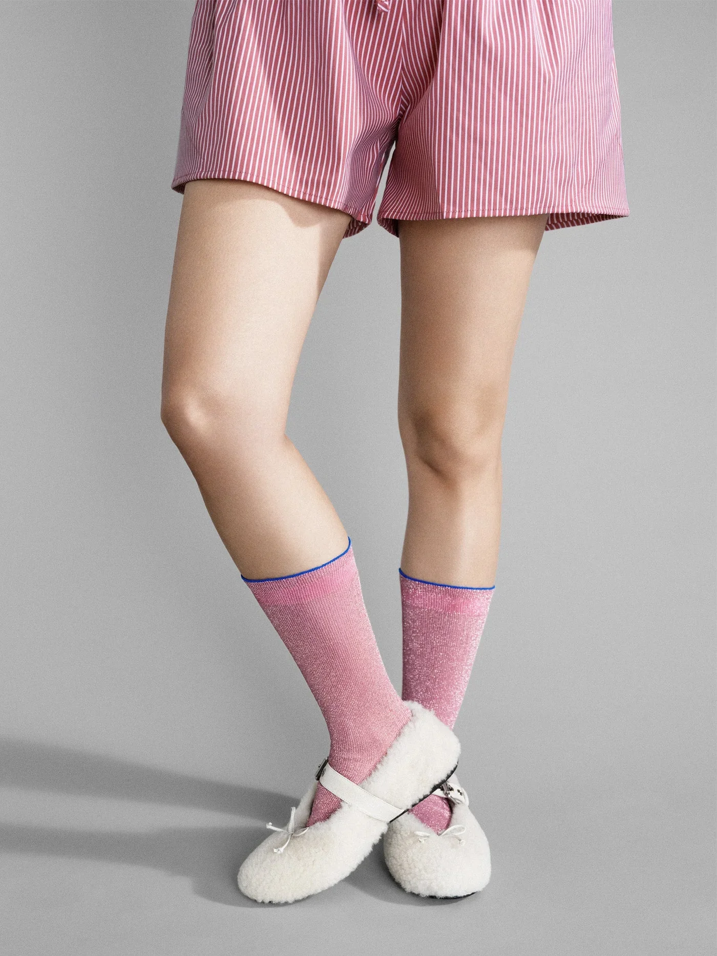 Hansel from Basel Lumiesta Lettuce Cuff Socks