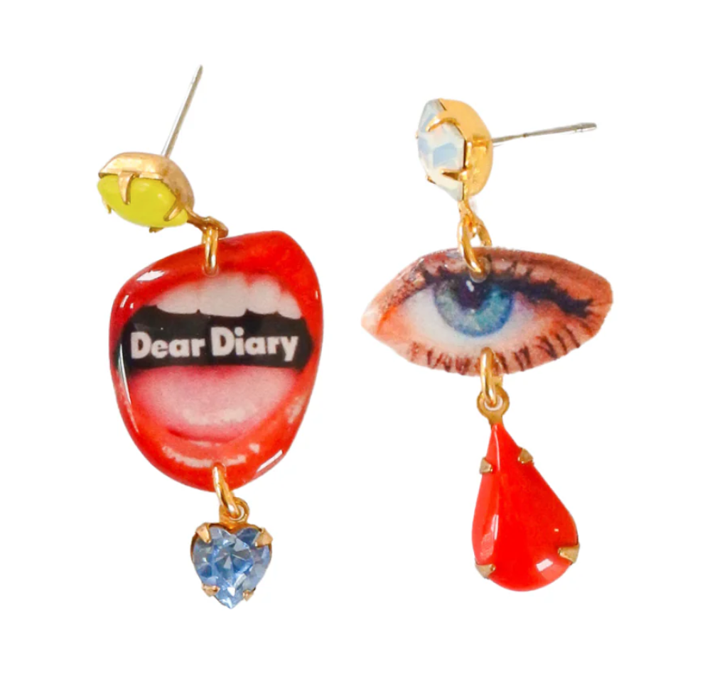 Haricot Vert Our Story Earrings