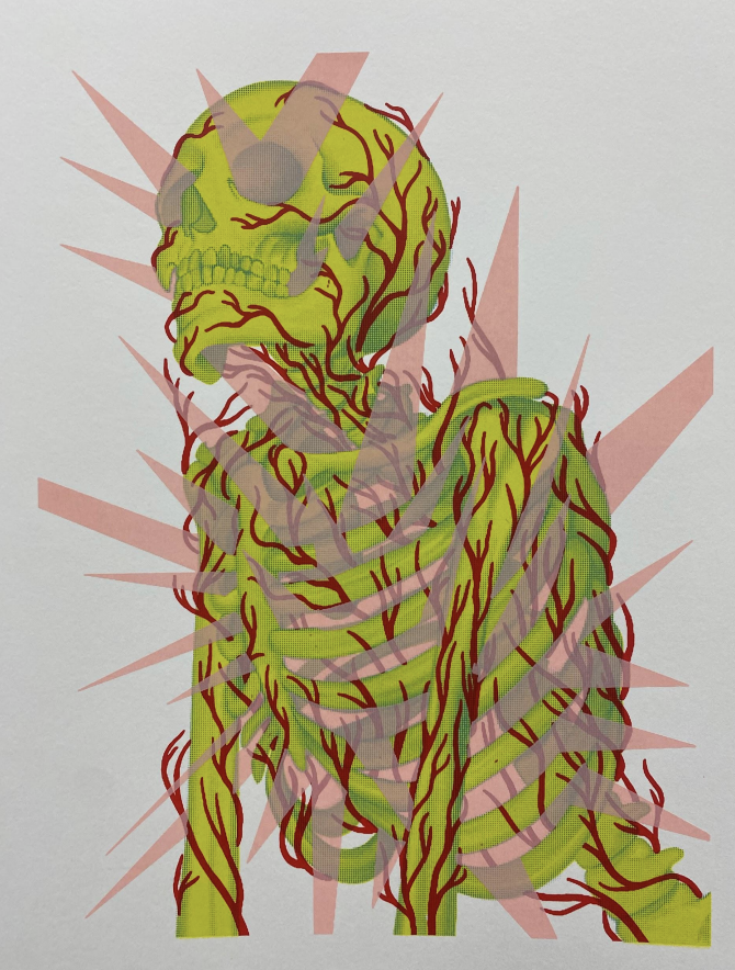 Camila García Soul Bones and Roots - Screen Print