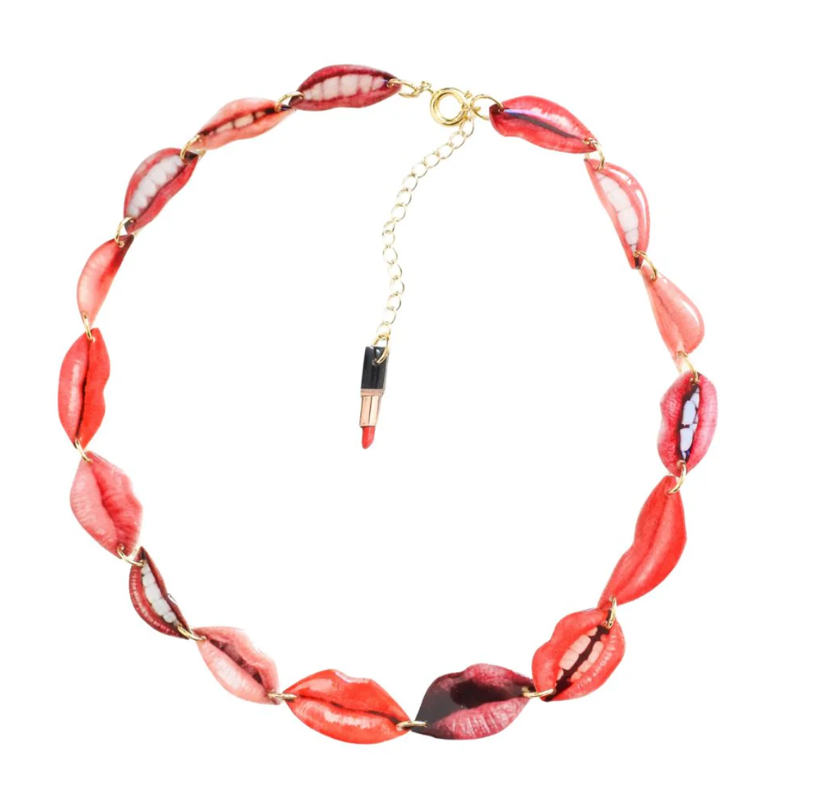 Haricot Vert Lip Service Necklace