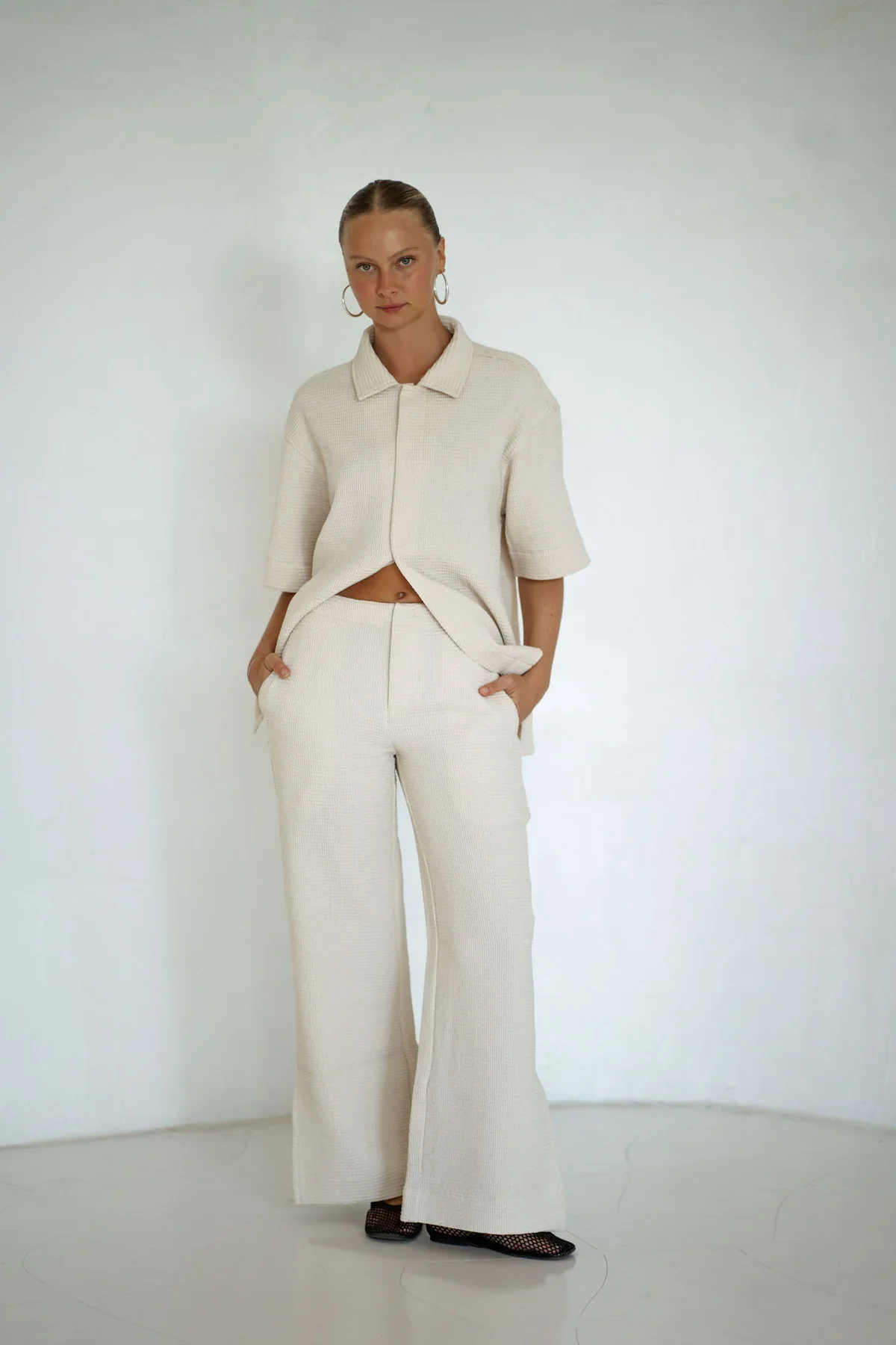 Balm Wears Waffle Trousers