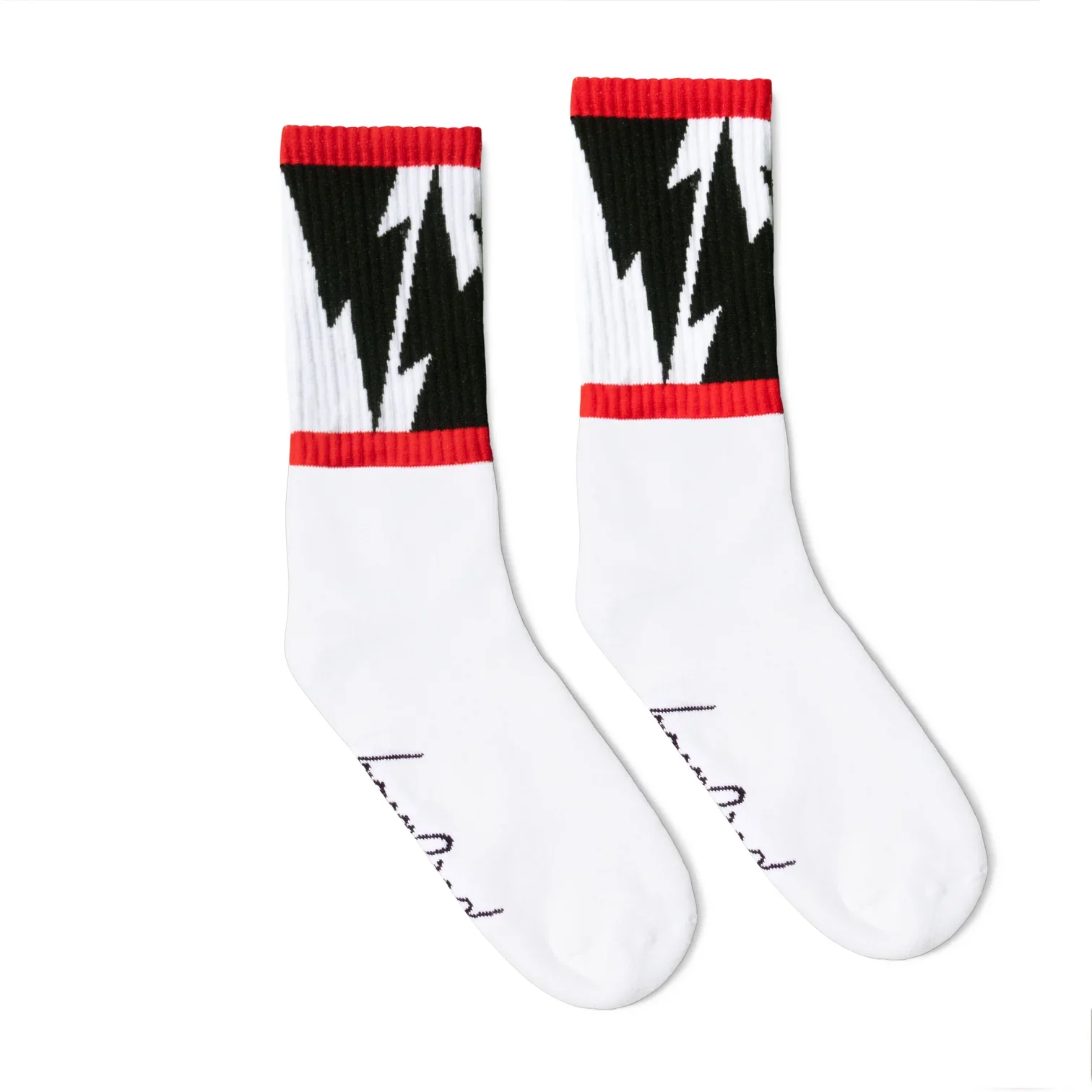 MikeVallelyBoltSocksV2_Whitew_Black_RedStripes_-A1.webp