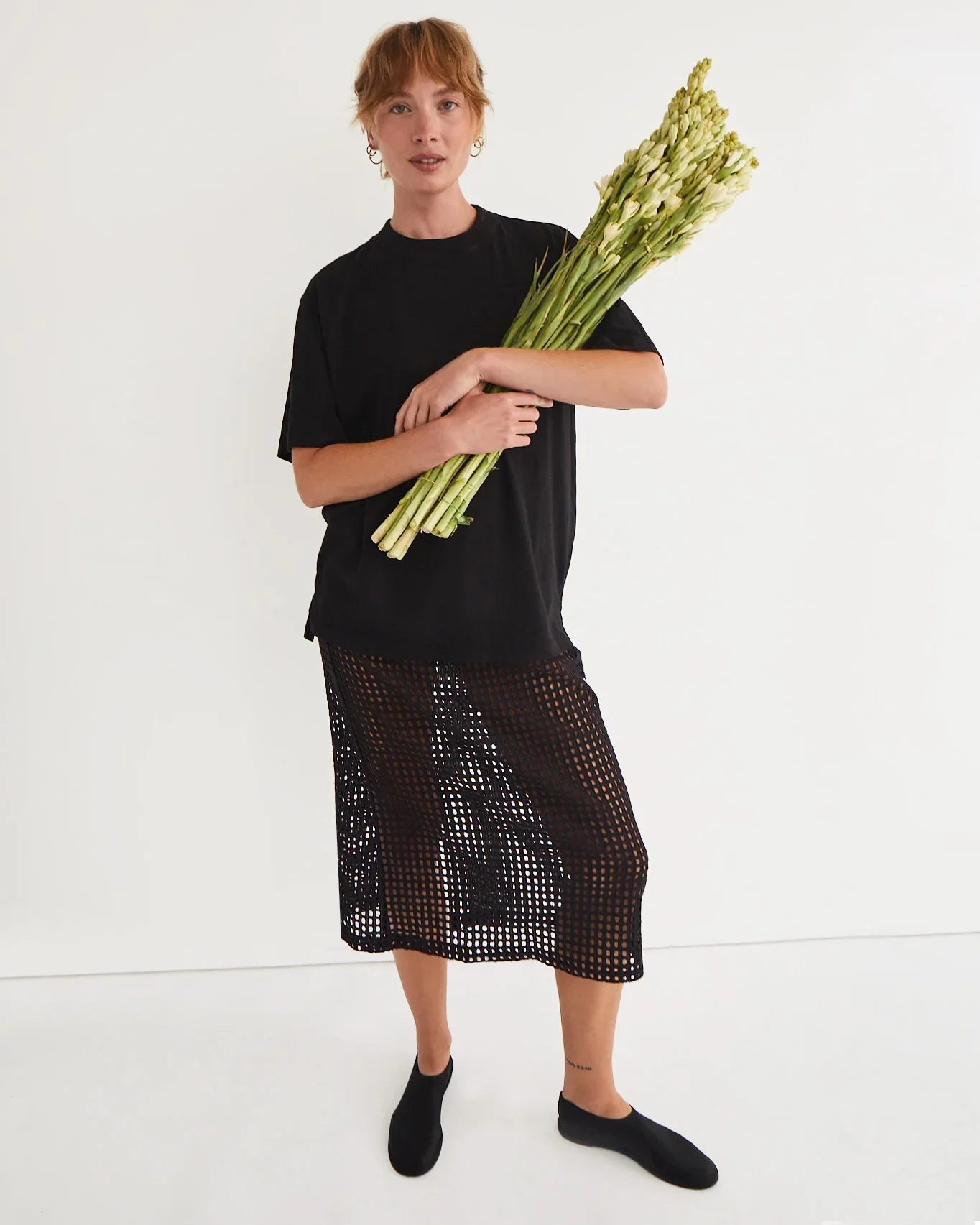 LWN Digi Skirt | Ecru or Black