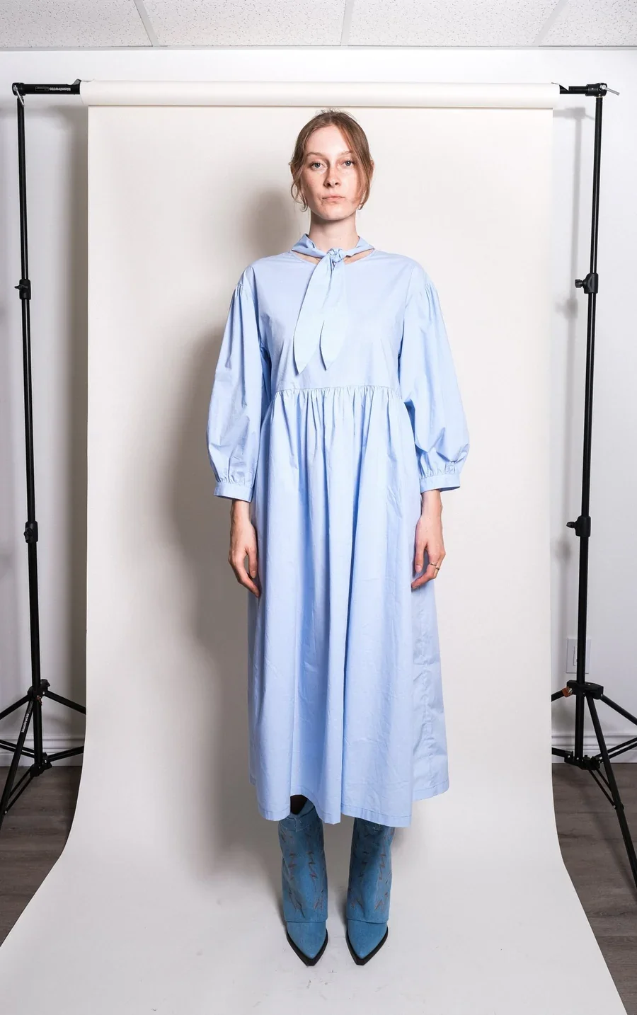 Et Tigre Therise Dress Light Blue