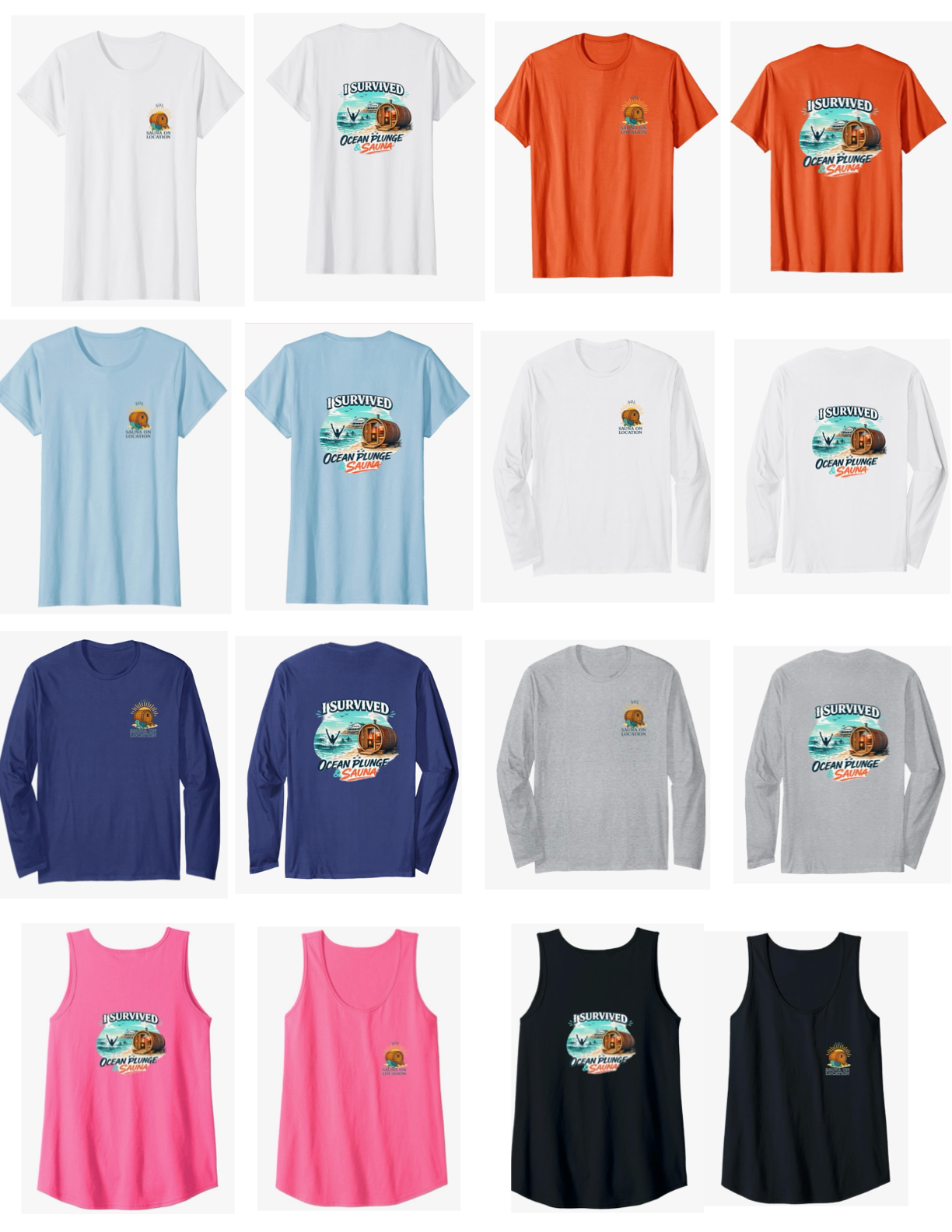 Sauna Merch Shirts