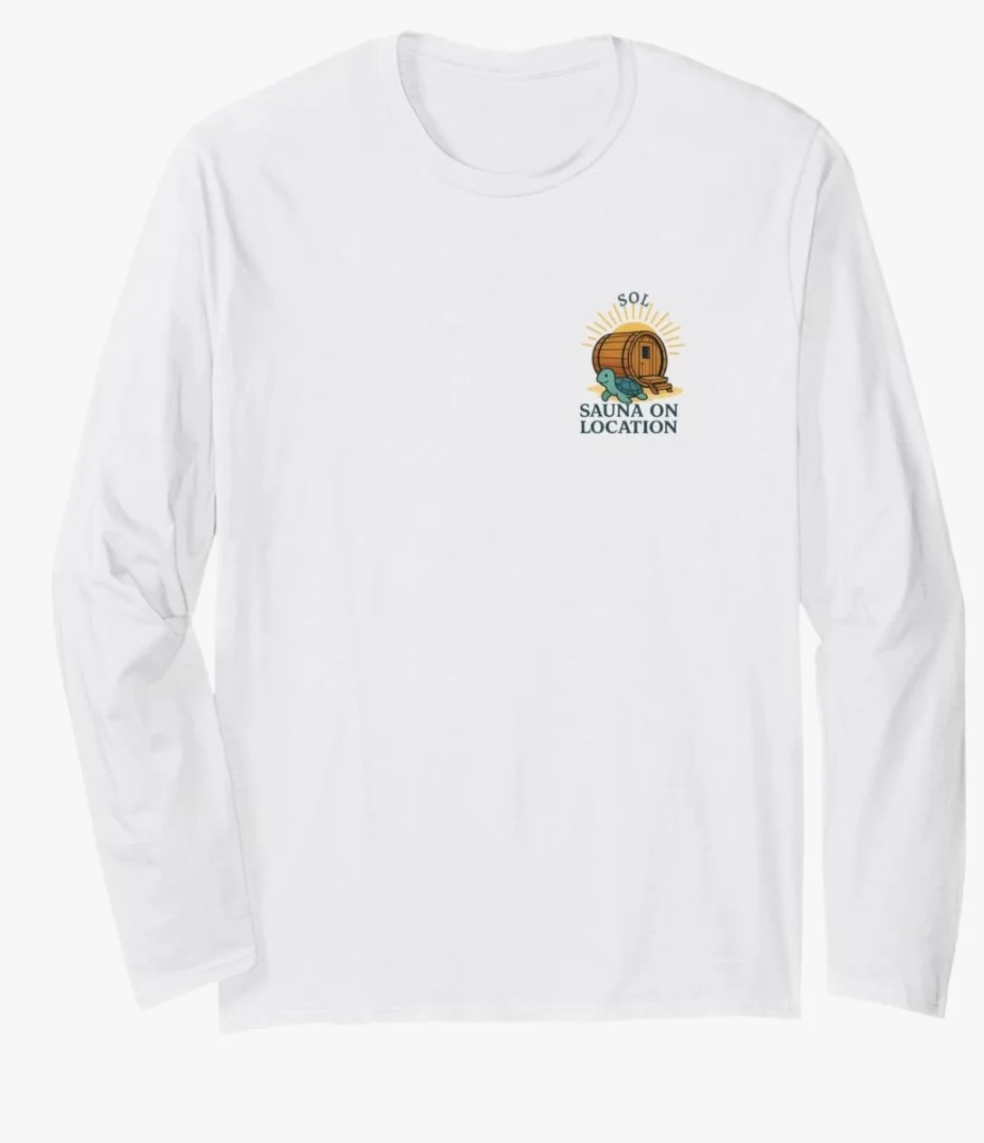 SOL merch tshirts, hoodies, gear on amazon from Sauna on location influencer storefront