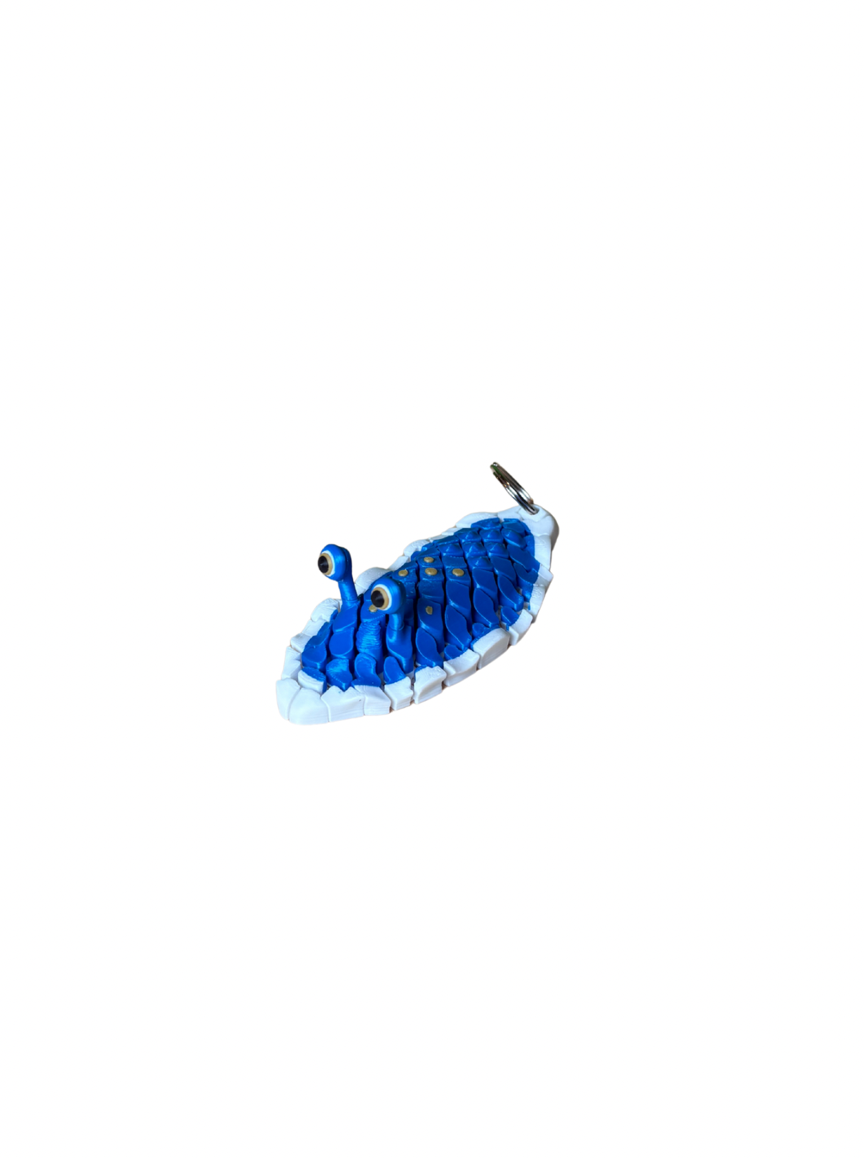 Doug the Mesh Sea Slug Keychain