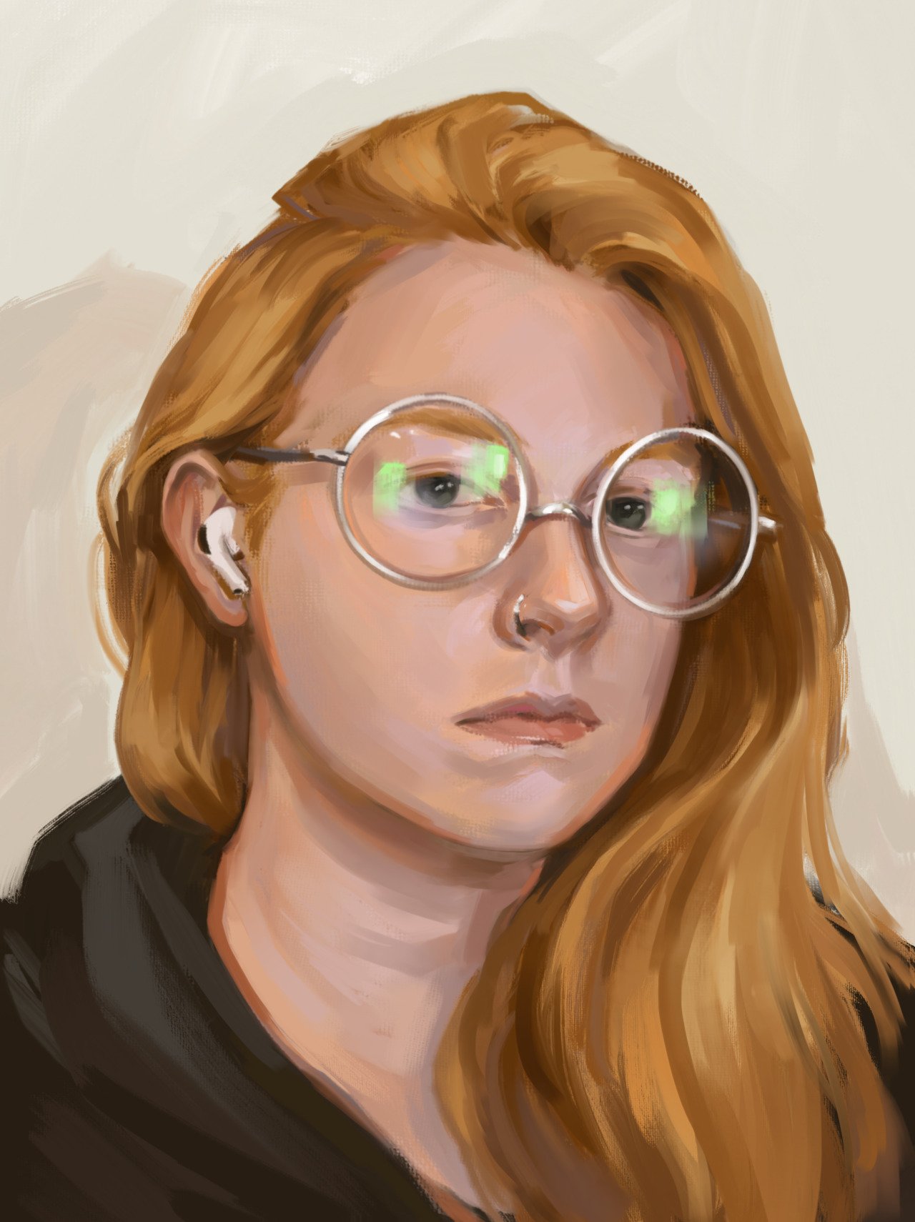 Self-portrait - Procreate