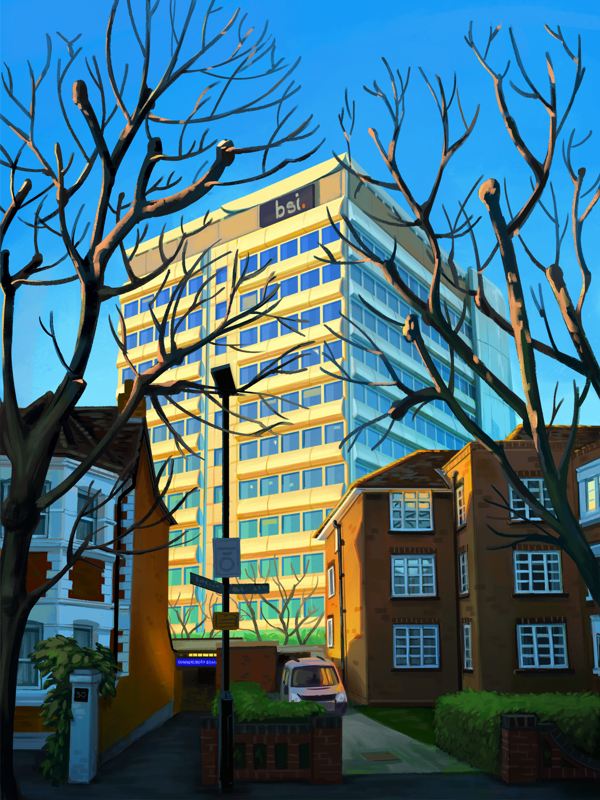 Digital painting based on a photo I took - Adobe Photoshop