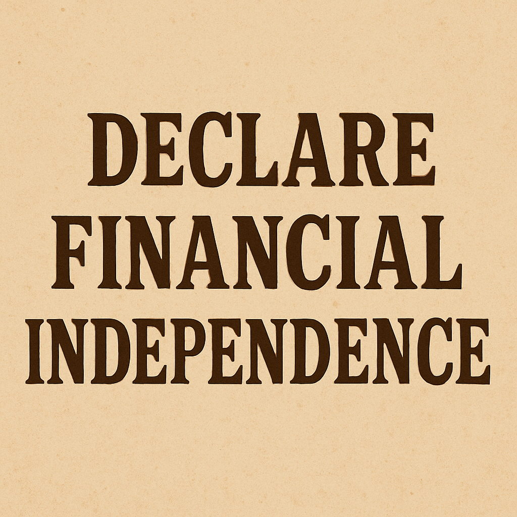 True Independence Starts With Saying No to Debt