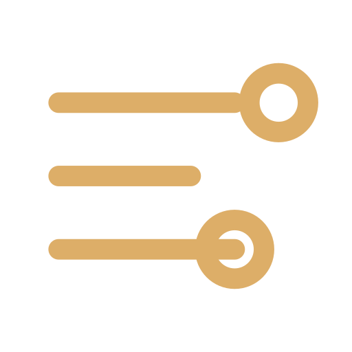 Illustration of a sound or audio mixer with volume sliders and control knobs.