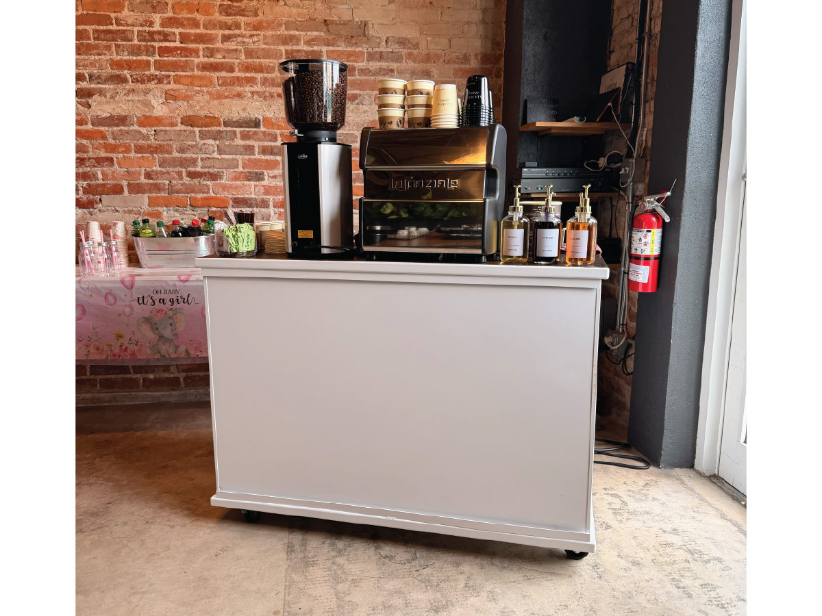 Mobile Espresso Bar Tampa and Orlando bridal shower, wedding cooperate events