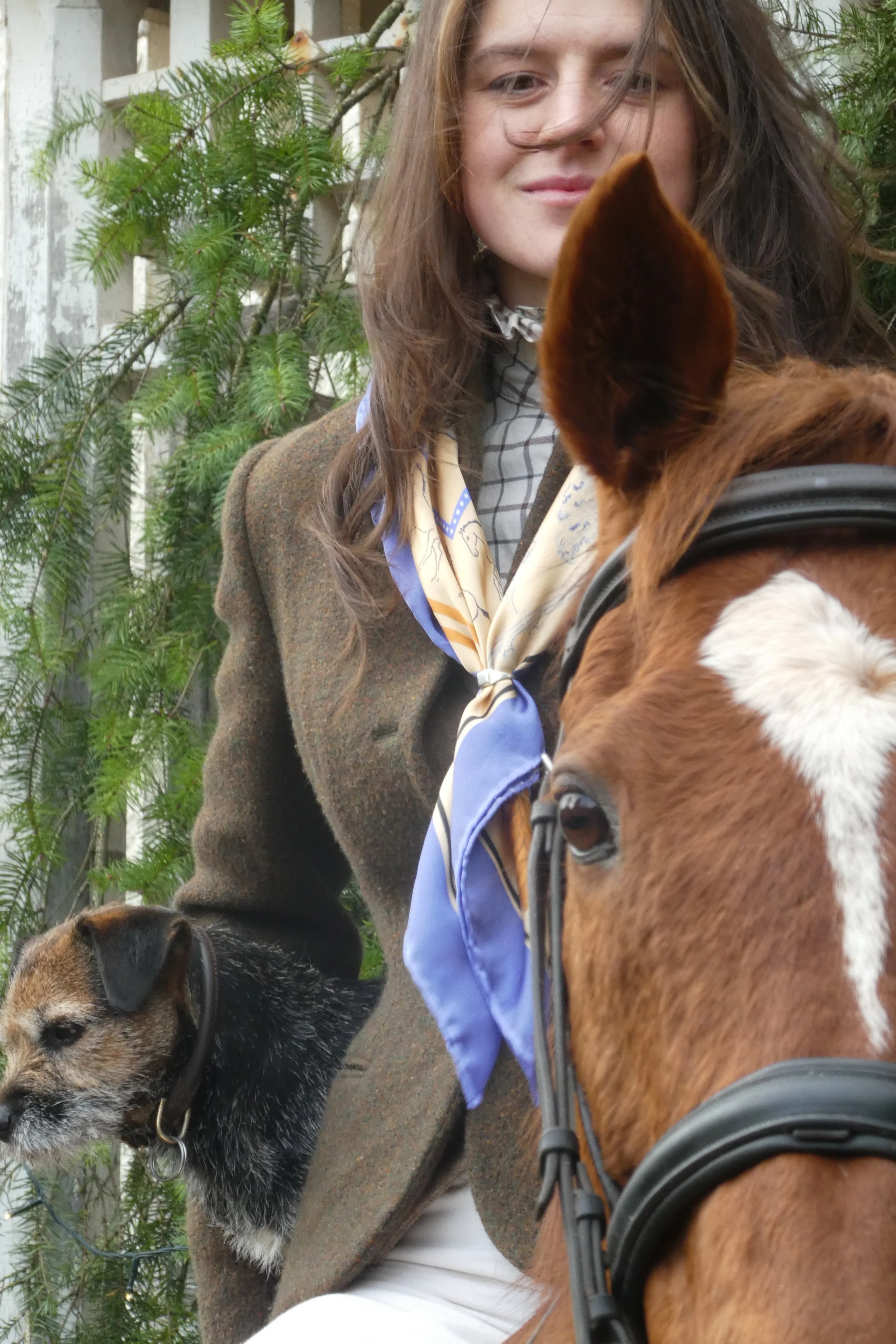 COMING SOON. The Yearling Silk Scarf.