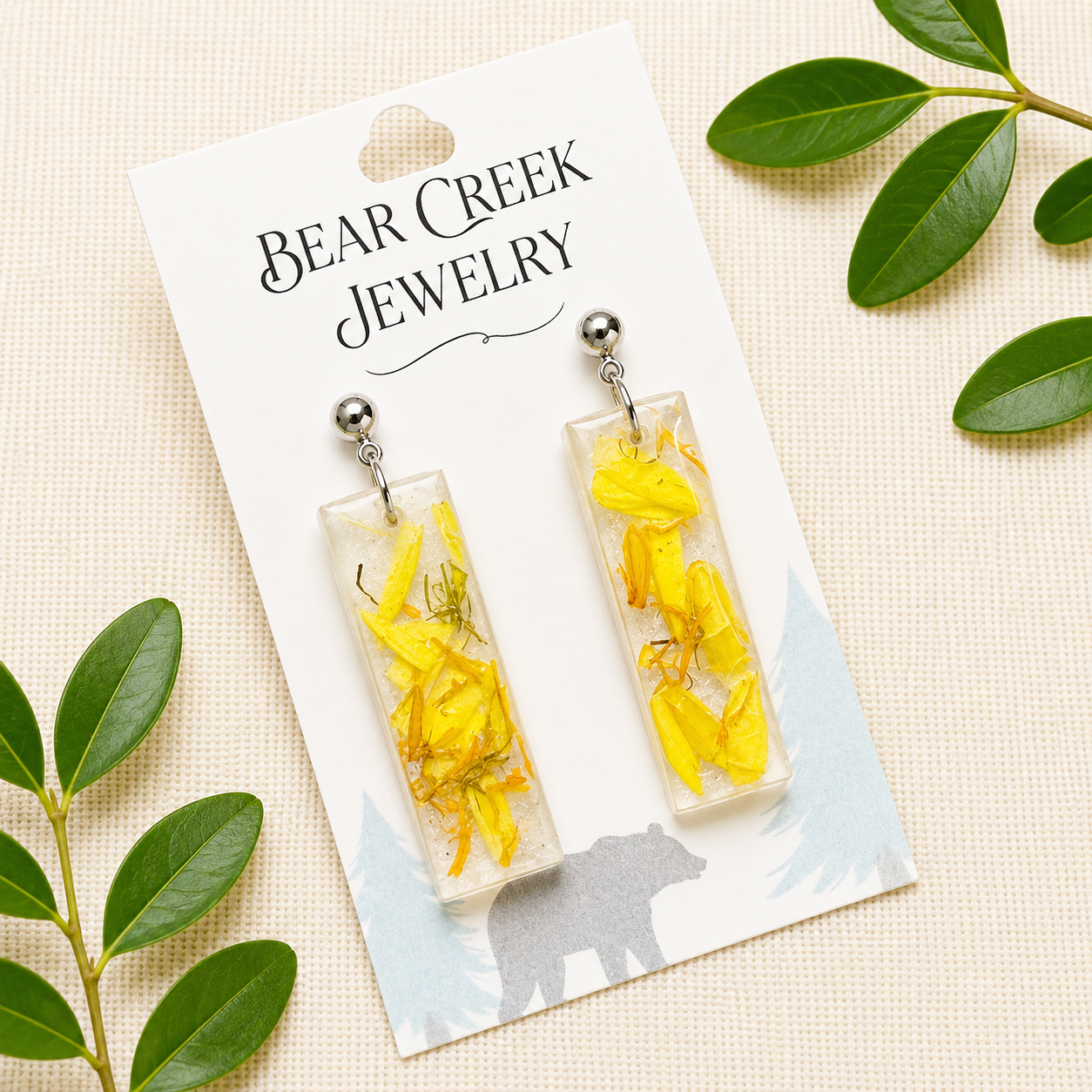 Yellow Rectangles - Medium