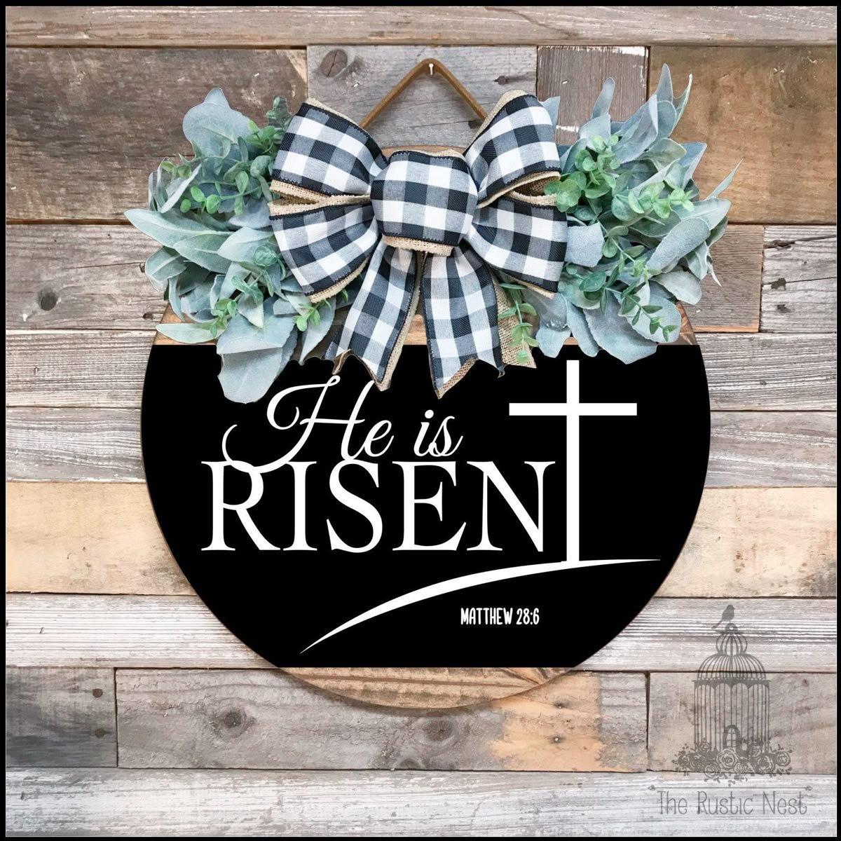 He Is Risen Door Hanger (3/13)