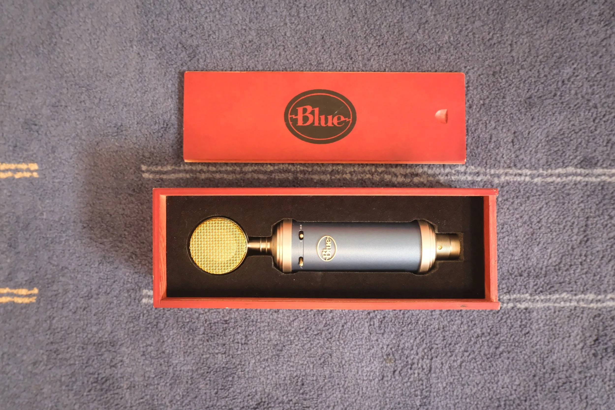 blue baby bottle