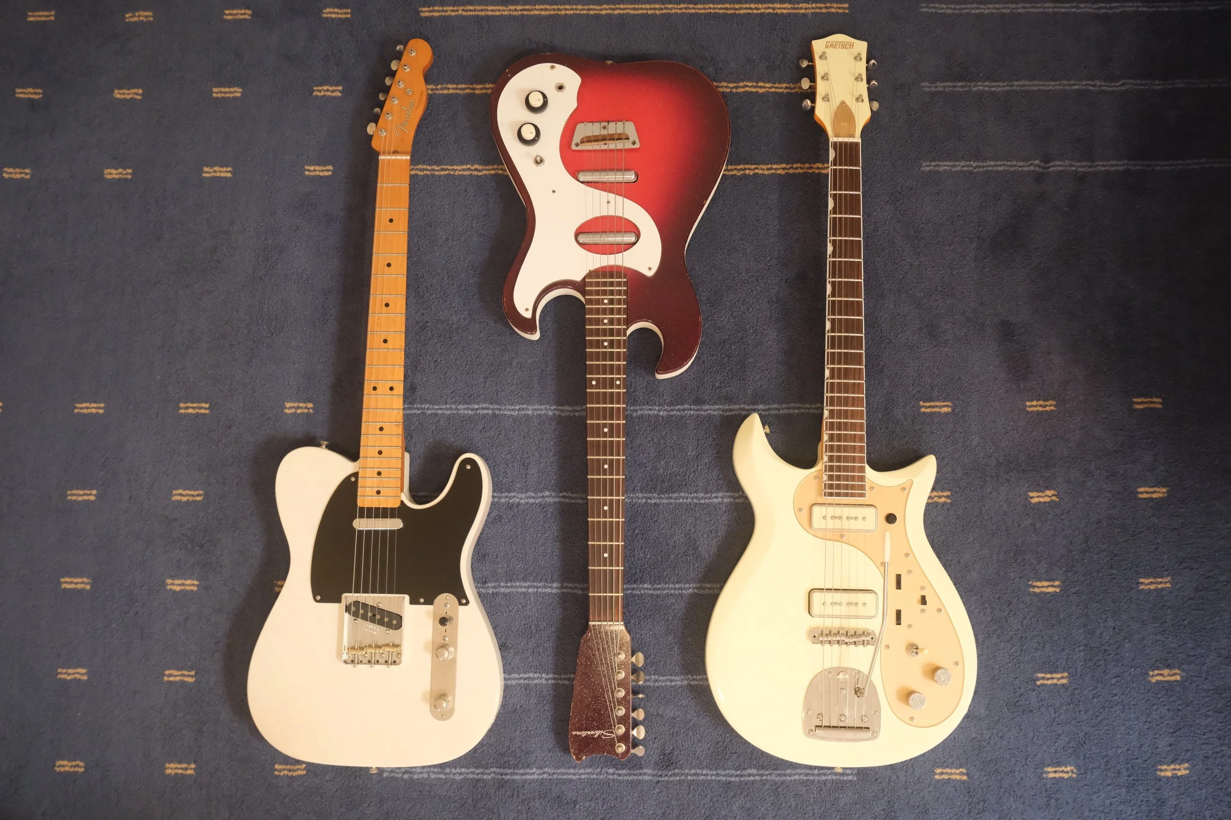 electric guitars