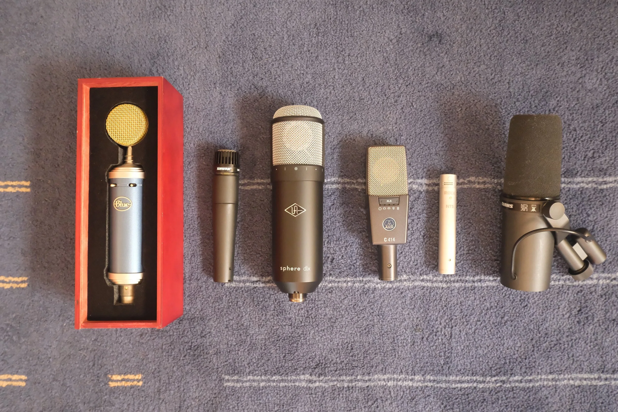 recording microhphones