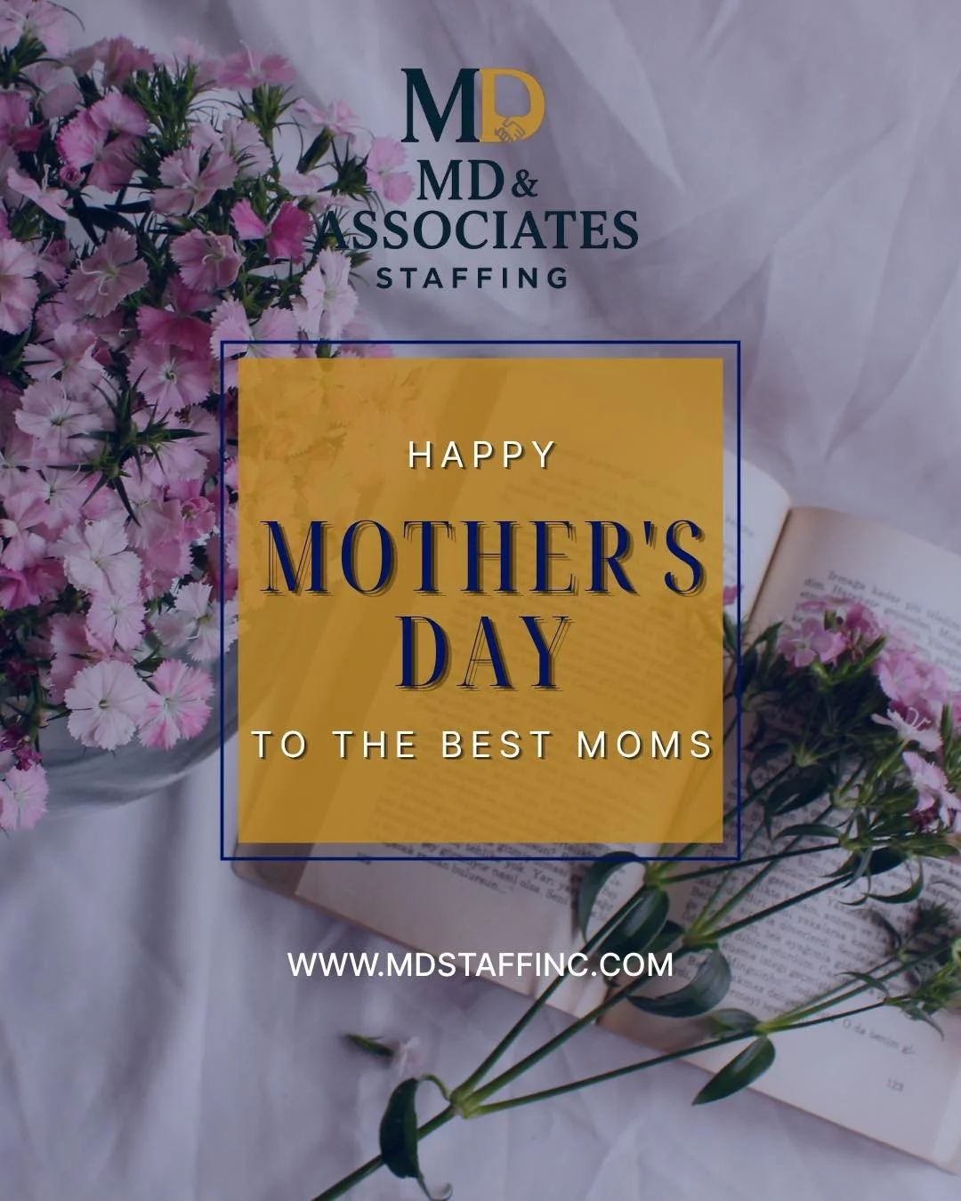 This Mother&rsquo;s Day weekend, we&rsquo;re celebrating the incredible moms and mother figures who balance work, family, and everything in between with strength and grace. 💐

At MD &amp; Associates Staffing, we appreciate the hardworking women who 
